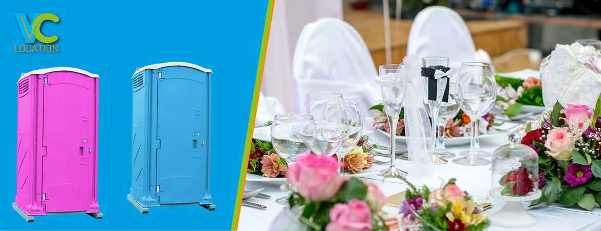 Location de toilettes pour mariages à Orange, Vaucluse